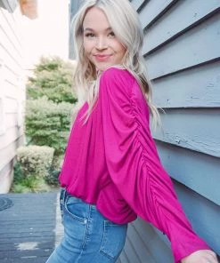 Hyfve Ruby Ruched Blouse 26 Hyfve Ruby Ruched Blouse