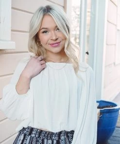 La Miel Love Swept Blouse