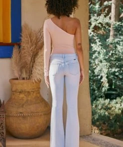 Kancan Hudson Mid Rise Flare