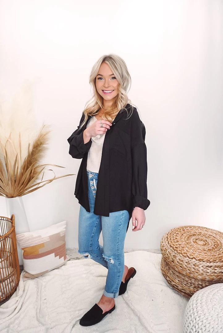 La Miel Izzy Button Up 20 La Miel Izzy Button Up