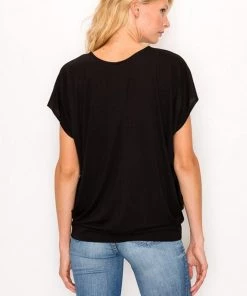 Enti Clothing Tops Leila Short Sleeve Dolman
