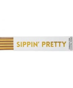 Santa Barbara Designs Cocktail Straws 4 Pack