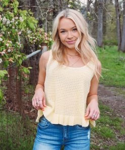 Promesa Tops Quincy Knit Tank