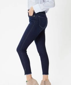 Kancan Indigo High Rise Denim Bottoms