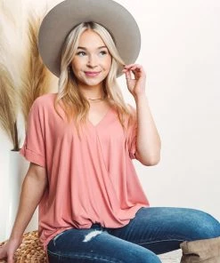 Hyfve Tops Kaylynn Surplice Top