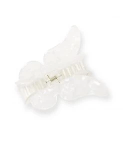 Beauty Kitsch White Butterfly Claw Clip