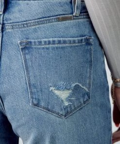 Kancan Owen High Rise Straight Denim