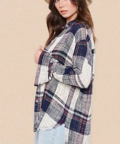 La Miel Georgia Plaid Shirt