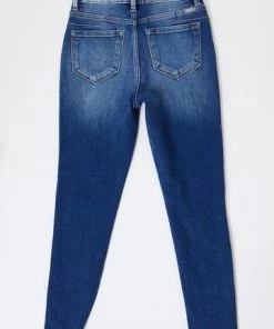Kancan Chicago Mid Rise Denim Bottoms