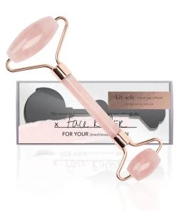 Kitsch Rose Quartz Crystal Facial Roller
