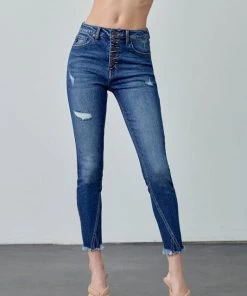 Kancan Baron High Rise Denim Bottoms