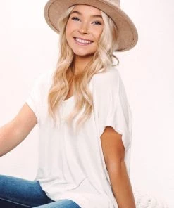 Enti Clothing Tops Leila Short Sleeve Dolman