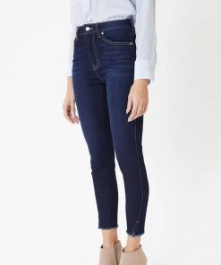 Kancan Indigo High Rise Denim Bottoms