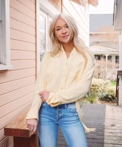 La Miel Tops Celia Button Down 50 La Miel Tops Celia Button Down