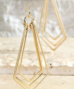 Urbanista Simply Tiered Dangle Earrings