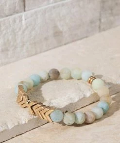 Urbanista Accessories Chevron & Stone Bracelet
