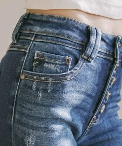 Kancan Bottoms Rhodes Slim Straight Denim 13 Kancan Bottoms Rhodes Slim Straight Denim