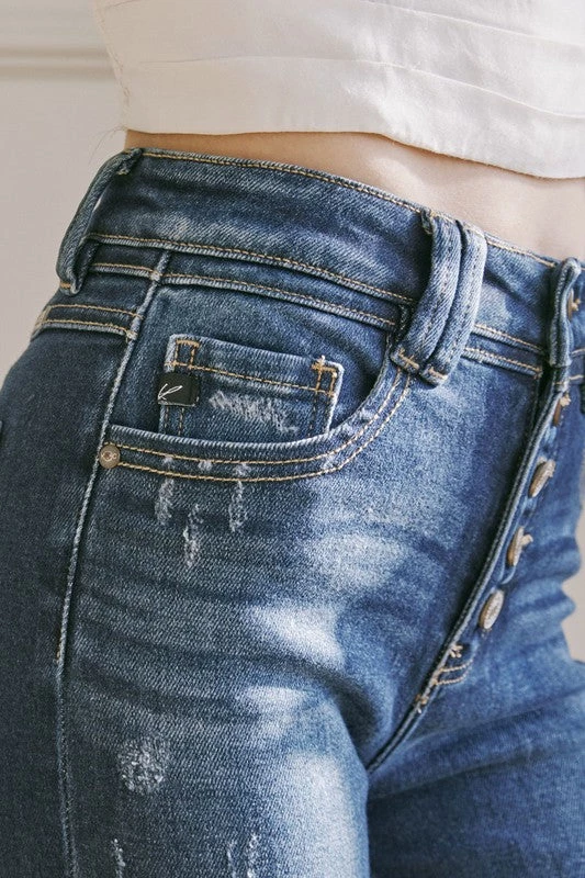 Kancan Bottoms Rhodes Slim Straight Denim 6 Kancan Bottoms Rhodes Slim Straight Denim