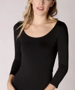 Tops NikiBiki 3/4 Scoop Neck Tee