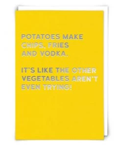 Red Back Cards Foil Letter Funny Greeting Cards