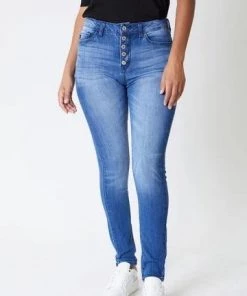 Kancan Bottoms Mason High Rise Denim