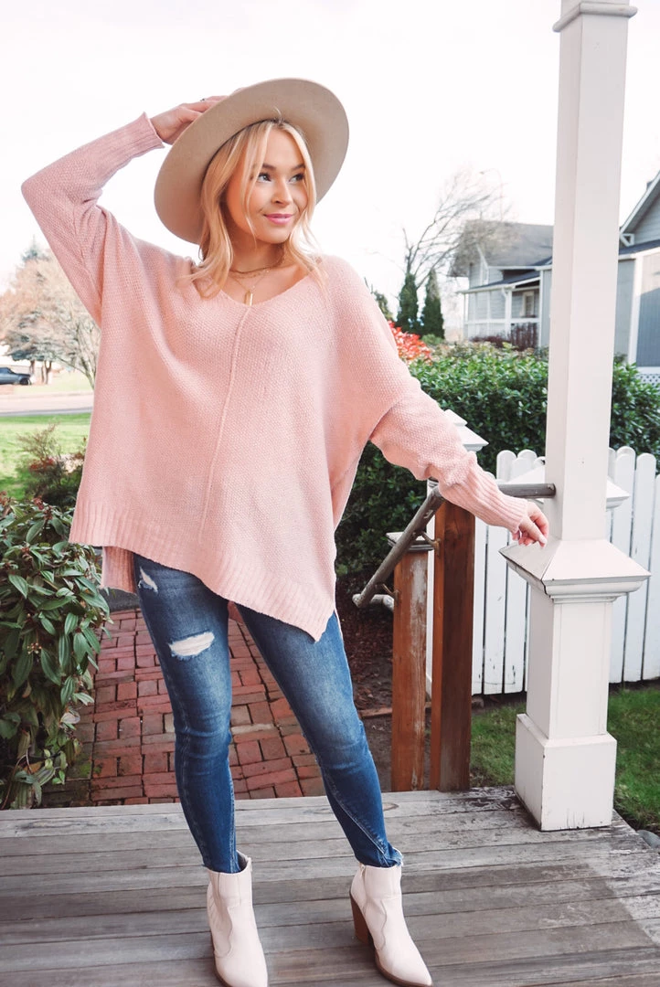 La Miel Dakota V Neck Sweater 2 La Miel Dakota V Neck Sweater