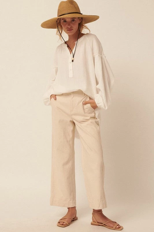 Promesa Tops Ollie Gauze Pullover 11 Promesa Tops Ollie Gauze Pullover