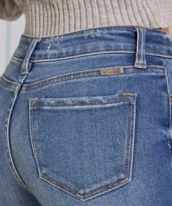 Kancan Campbell Mid Rise Denim Bottoms