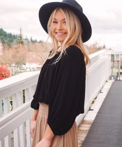 La Miel Love Swept Blouse