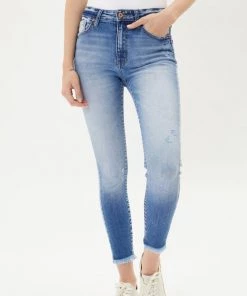 Kancan Bottoms Roel High Rise Ankle Denim 19 Kancan Bottoms Roel High Rise Ankle Denim