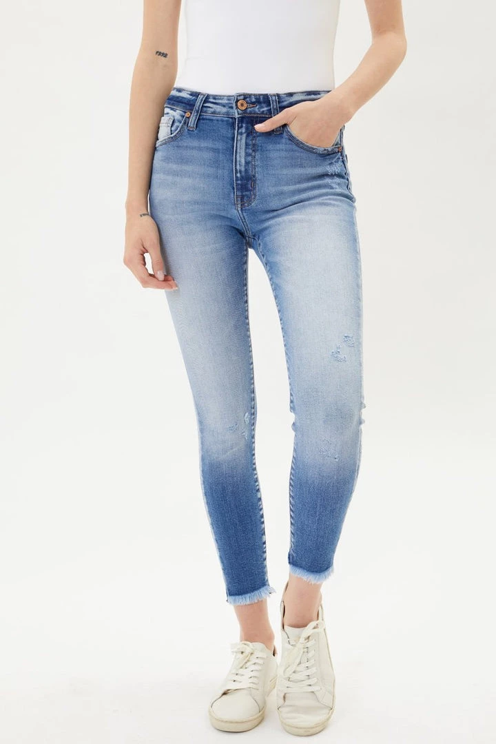 Kancan Bottoms Roel High Rise Ankle Denim 4 Kancan Bottoms Roel High Rise Ankle Denim