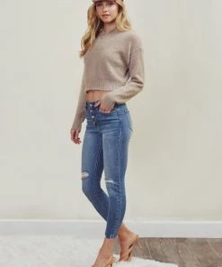 Kancan Brexton Mid Rise Denim Bottoms 11 Kancan Brexton Mid Rise Denim Bottoms