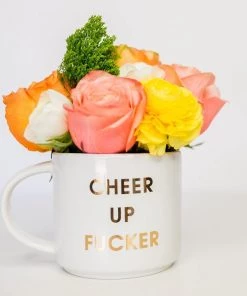 Chez Gagne Gifts + Home Accents Mood Gold Foil Coffee Mug