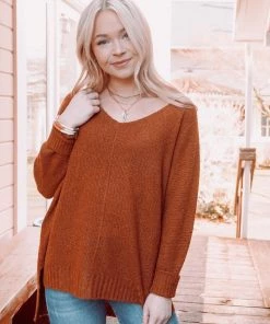 La Miel Dakota V Neck Sweater 44 La Miel Dakota V Neck Sweater
