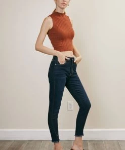 Kancan Bottoms Adriel High Rise Jeans