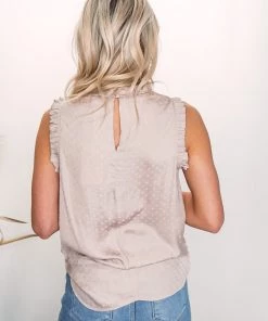 La Miel Pip Ruffle Tank Tops