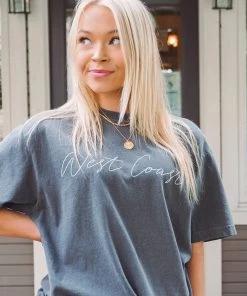 Oat Collective Cursive West Coast Tee