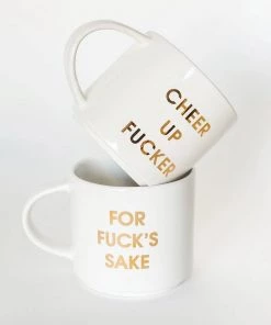 Chez Gagne Gifts + Home Accents Mood Gold Foil Coffee Mug