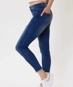 Kancan Arlo Mid Rise Denim Bottoms