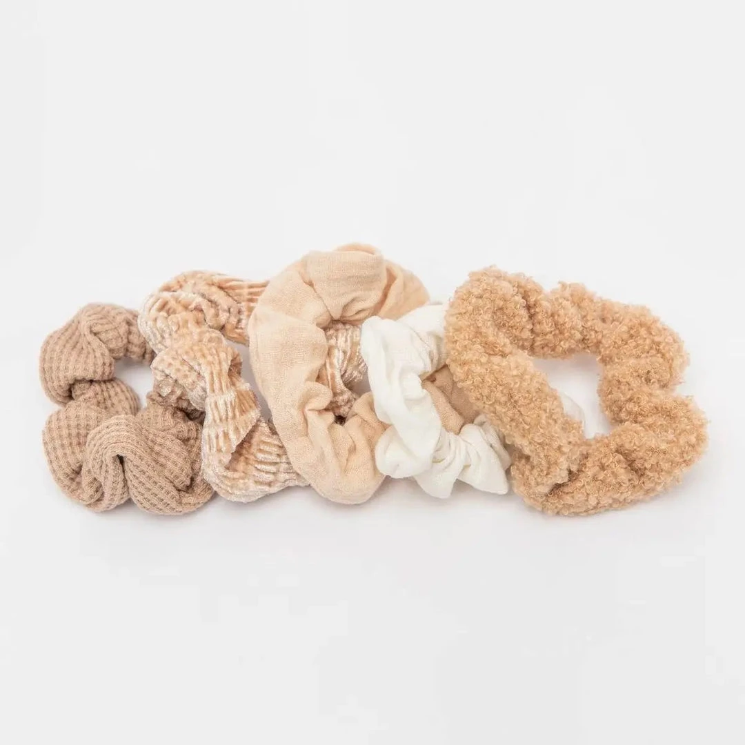 Kitsch Assorted Textured Scrunchies Beauty 7 Kitsch Assorted Textured Scrunchies Beauty