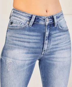 Kancan Caleb High Rise Ankle Skinny Jeans Bottoms