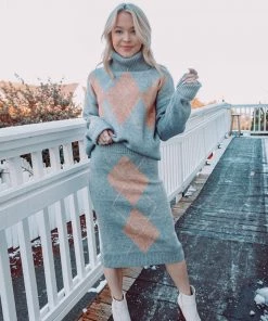 Hem & Thread Ariana Argyle Skirt