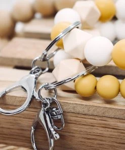 Kathy Smith Artistic Perspective Boho Beaded Key Chain