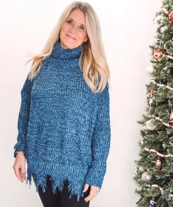 Umgee Tops Colorado Turtleneck Sweater