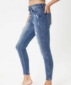 Kancan Oliver Mid Rise Denim