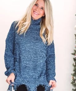 Umgee Tops Colorado Turtleneck Sweater