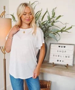 Active Basic Vendee Dolman Tee New Arrivals