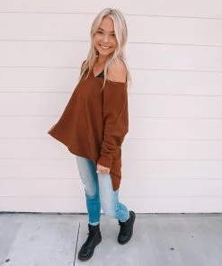 La Miel Dakota V Neck Sweater 55 La Miel Dakota V Neck Sweater