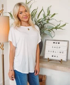 Active Basic Vendee Dolman Tee New Arrivals