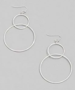 Fame Accessories Circle Around Hoop Earrings 5 Fame Accessories Circle Around Hoop Earrings